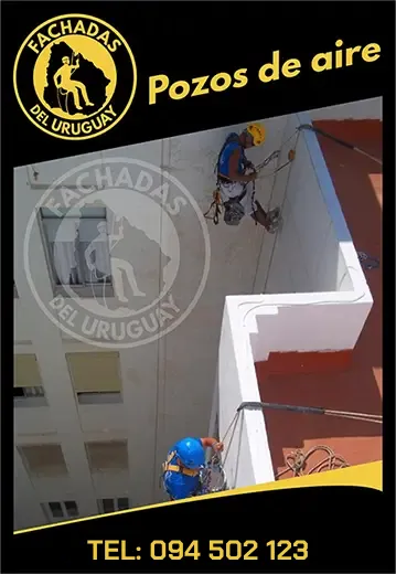 Reparación y recpueración de fachadas en Montevideo, Uruguay