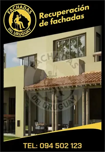 Reparación y recpueración de fachadas en Montevideo, Uruguay