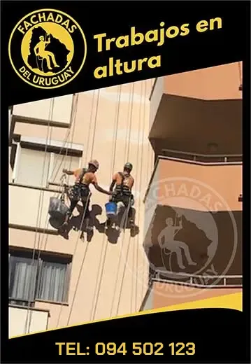 Reparación y recpueración de fachadas en Montevideo, Uruguay